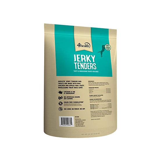 4health Chicken and Apple Flavor Jerky Tenders Dog Treats, 24 oz.