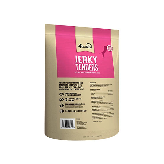 4health Beef Flavor Jerky Tenders Dog Treats, 22 oz.