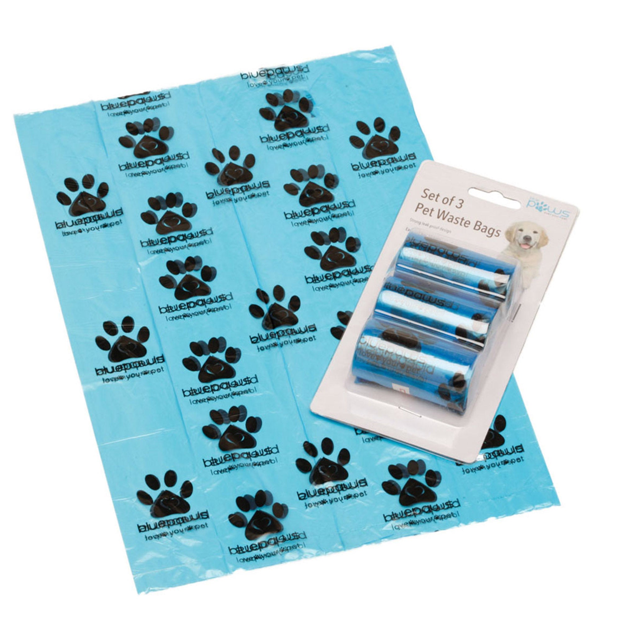 Blue Paws waste bags 3 PK – 20 count