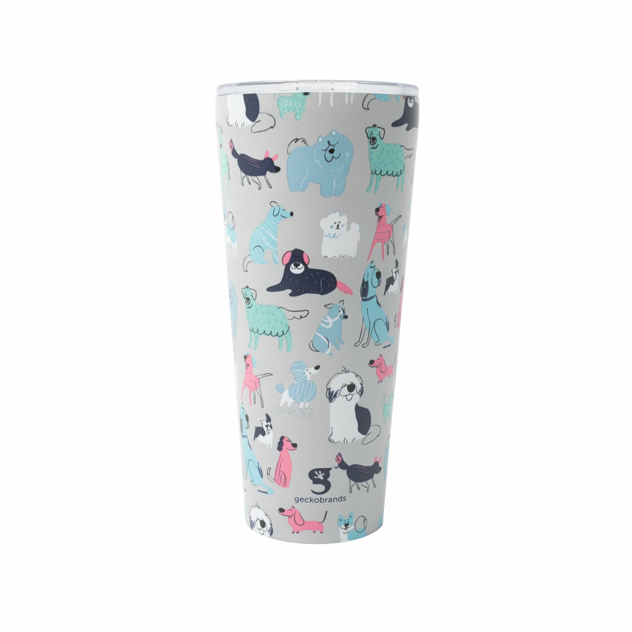 Geckobrands 30 oz Tumbler – Summer Dog