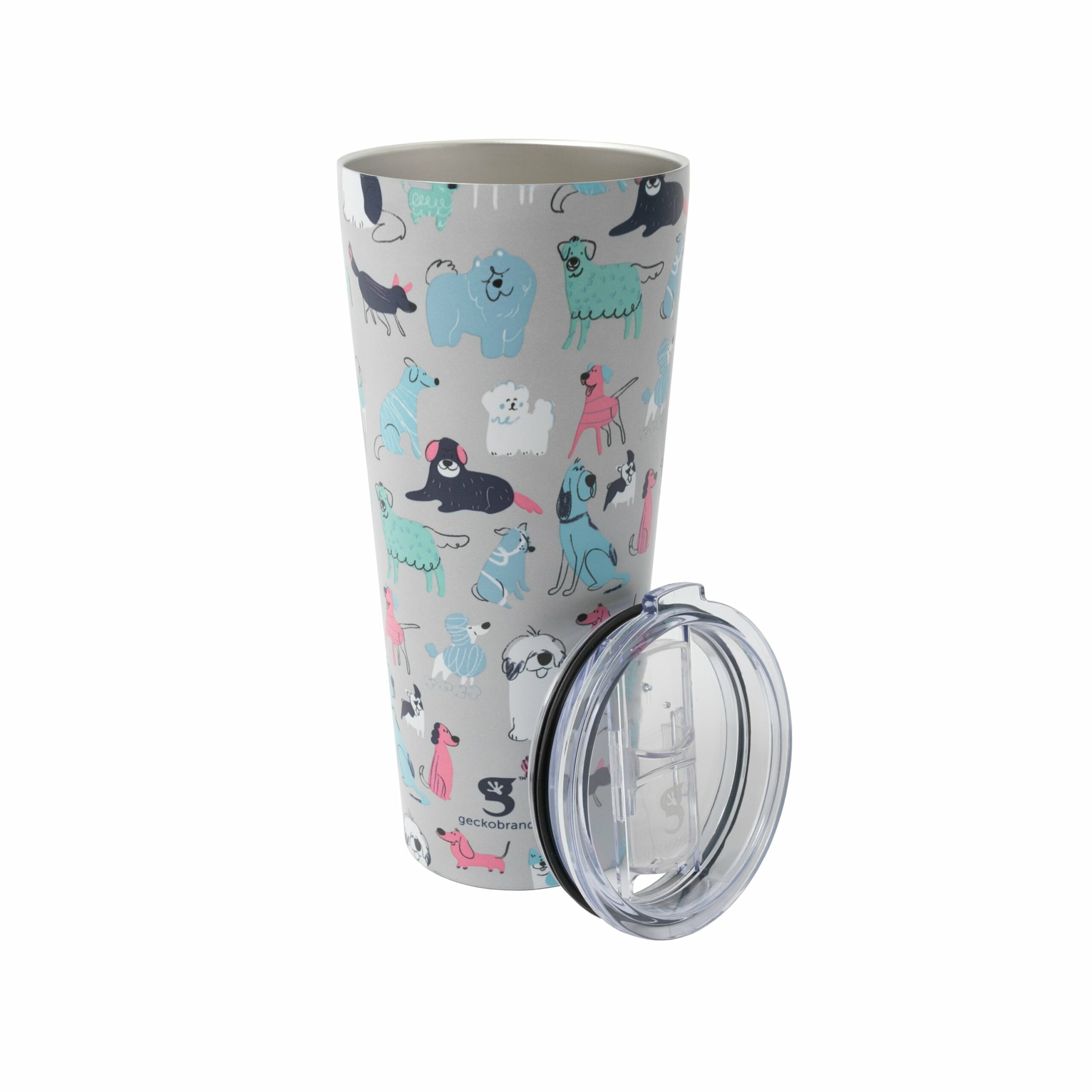 Geckobrands 30 oz Tumbler – Summer Dog