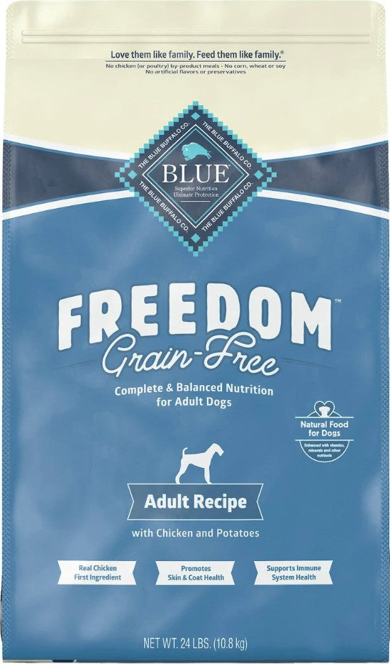 Blue Buffalo Freedom Grain Free Chicken Recipe Adult Dry Dog Food