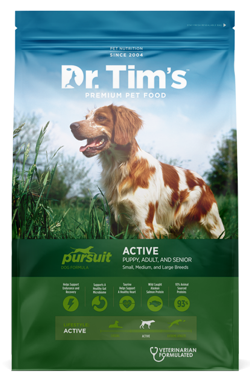 Dr. Tim’s Pursuit Active Dry Dog Food