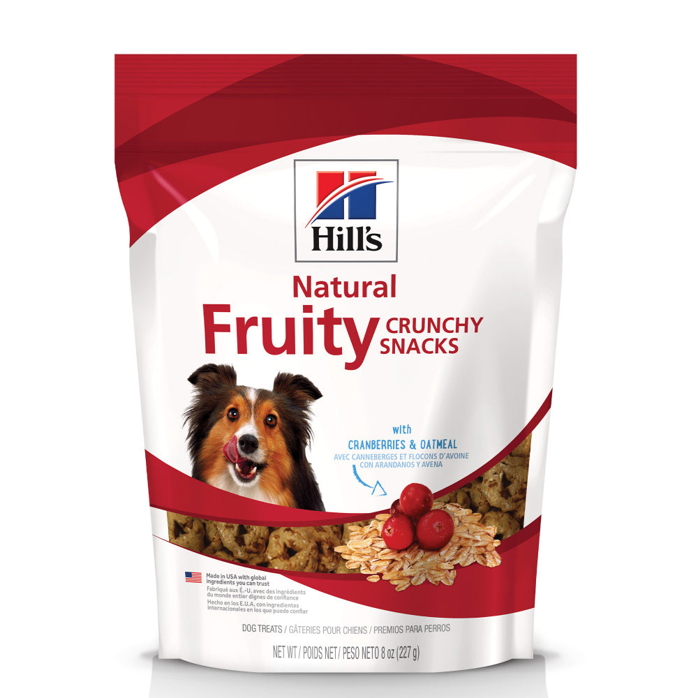 Hill’s Science Diet Fruity Snacks with Cranberry & Oatmeal Dog Treats