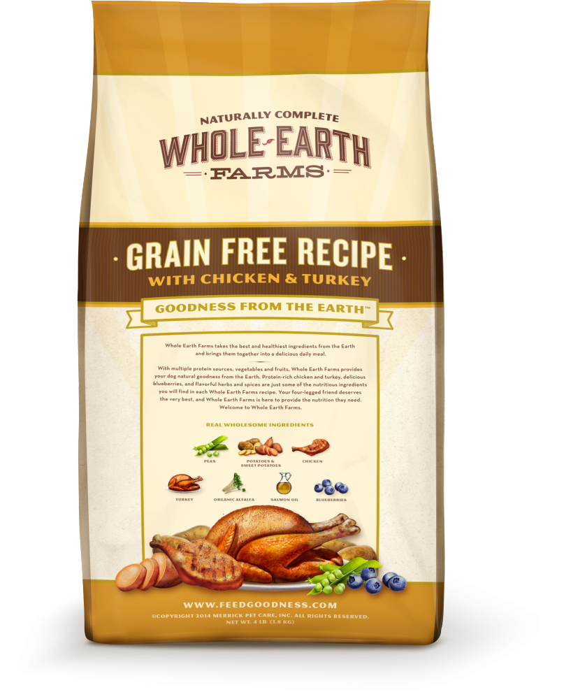 Whole Earth Farms Grain Free Recipe with Chicken and Turkey Dry Dog Food