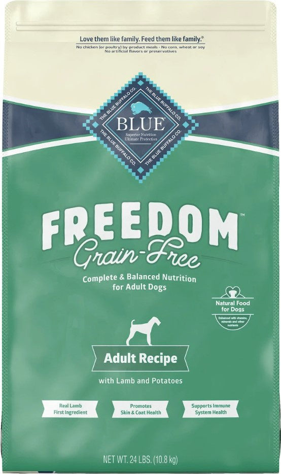 Blue Buffalo Freedom Adult Lamb Recipe Dry Dog Food