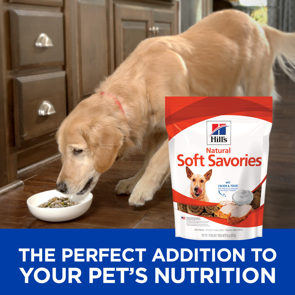 Hill’s Science Diet Soft Savories Chicken & Yogurt Dog Treats