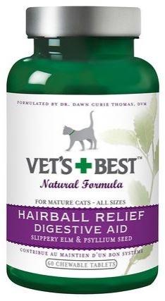 Vet’s Best Hairball Relief Digestive Aid Cat Supplement