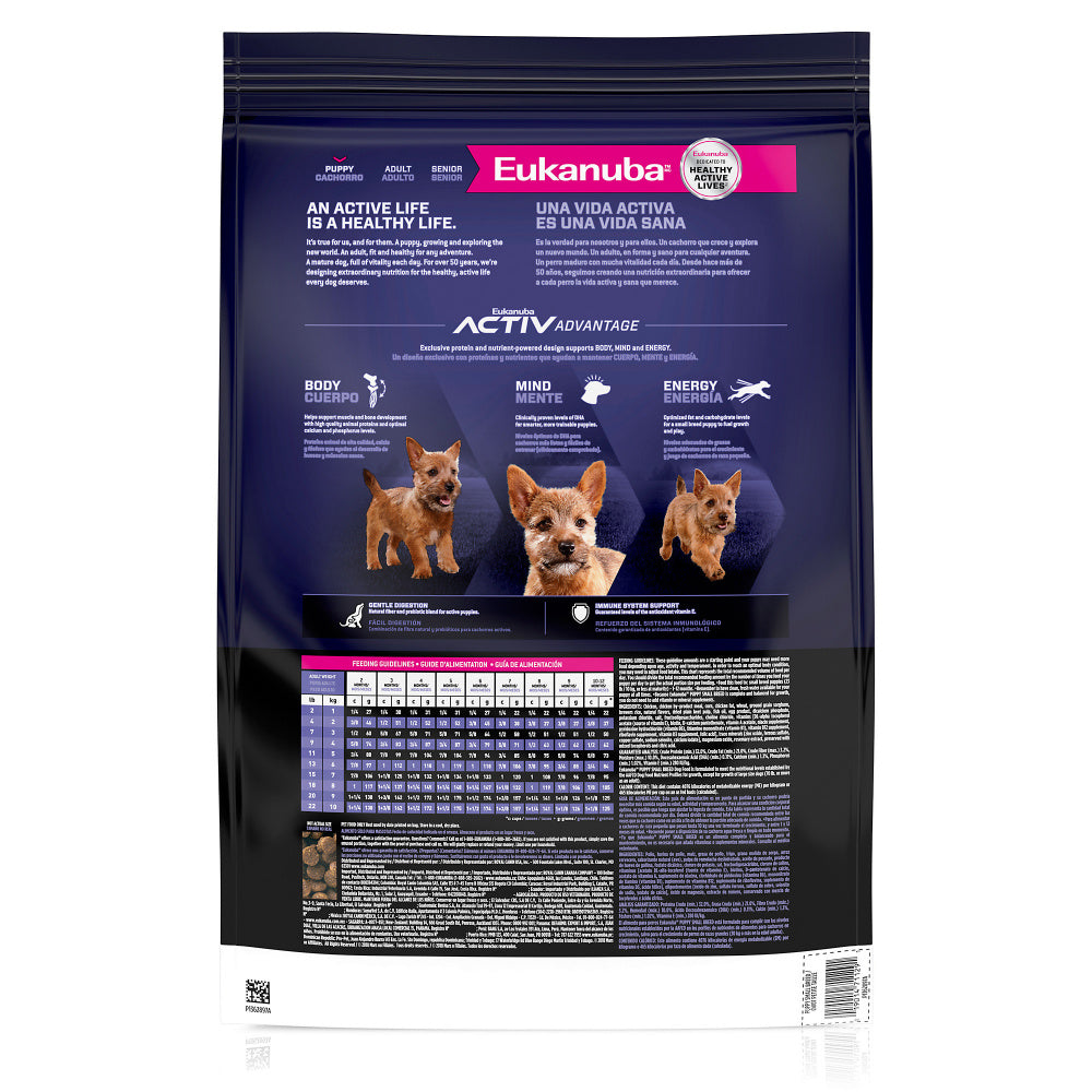 Eukanuba Puppy Early Advantage Small Breed Puppy Chicken Formula Dry Dog Food