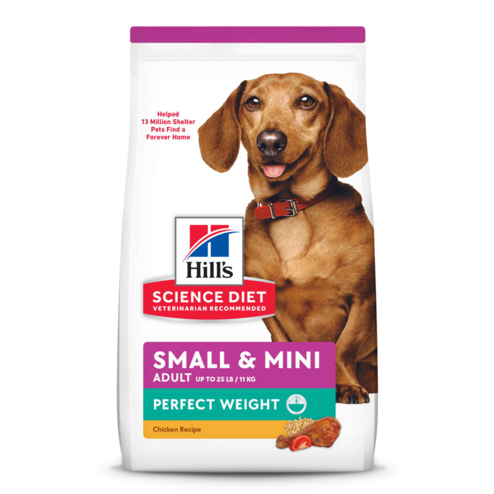 Hill’s Science Diet Perfect Weight Adult Small & Mini Breed Chicken Recipe Dry Dog Food