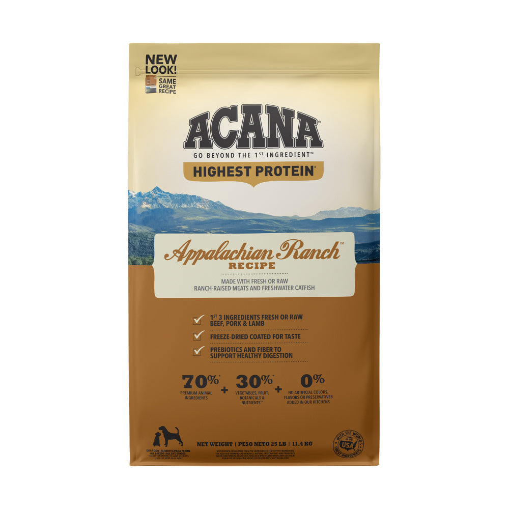 ACANA Regionals Appalachian Ranch Grain Free Dry Dog Food