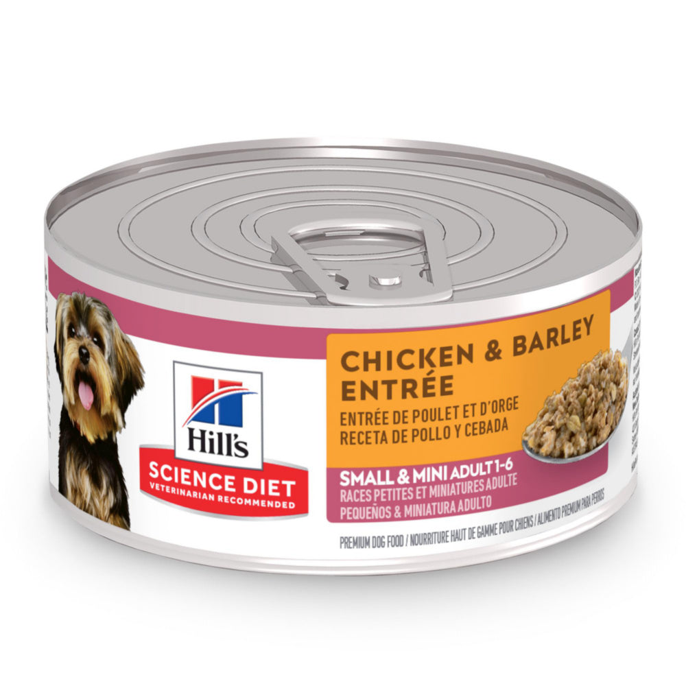 Hill’s Science Diet Small Paws Chicken & Barley Entree Canned Dog Food