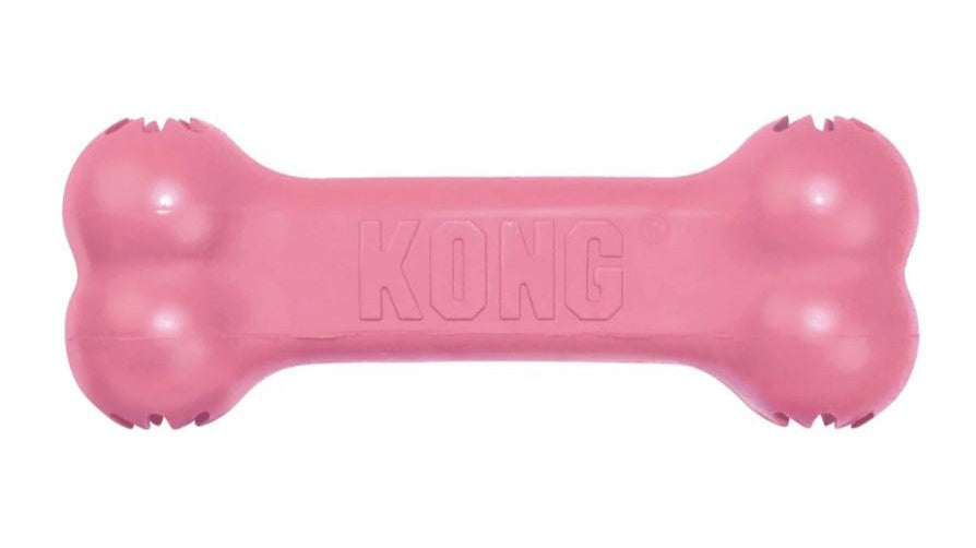 KONG Puppy Goodie Bone with Rope XS Dog Toy