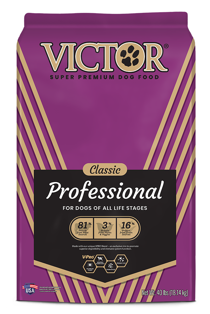 Victor Classic Professional Dry Dog Food, 40lb