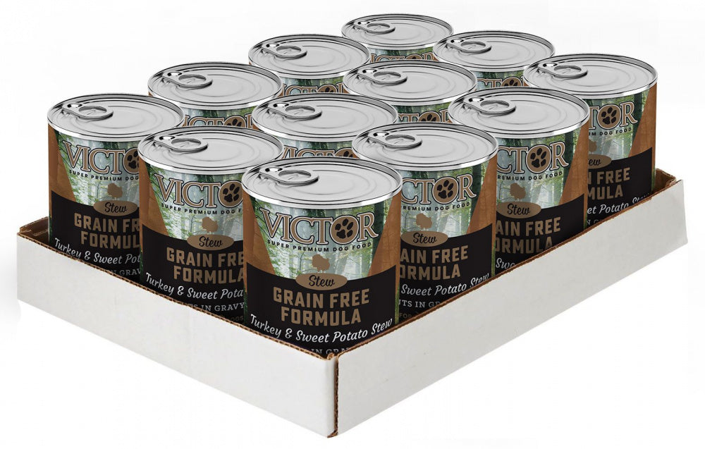 Victor Grain Free Turkey & Sweet Potato Stew Canned Dog Food