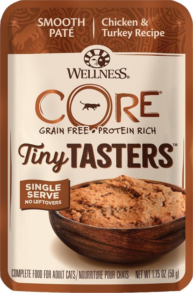 Wellness CORE Tiny Tasters Chicken & Turkey Pate Wet Cat Food