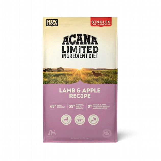 ACANA Singles Lamb & Apple Recipe Grain Free Dry Dog Food