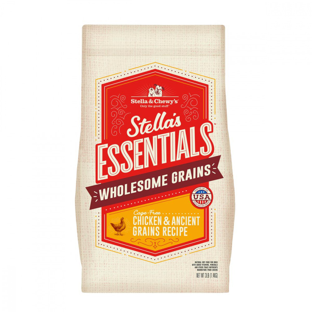 Stella & Chewy’s Stella’s Essentials Kibble Cage Free Chicken & Wholesome Grains Recipe Dry Dog Food