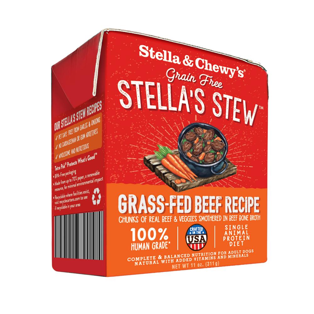 Stella & Chewy’s Stella’s Stew Grass Fed Beef Recipe Food Topper for Dogs