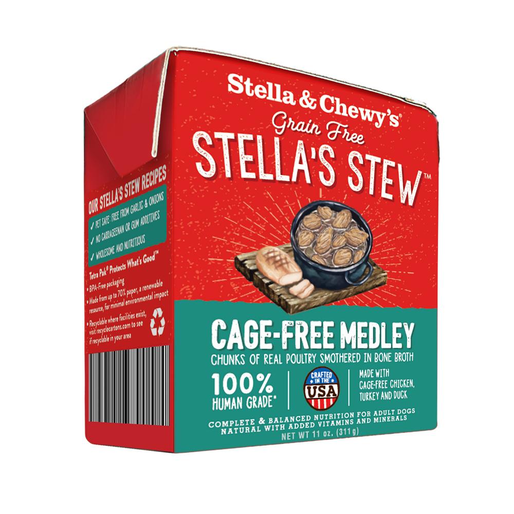 Stella & Chewy’s Stella’s Stew Cage Free Medley Recipe Food Topper for Dogs