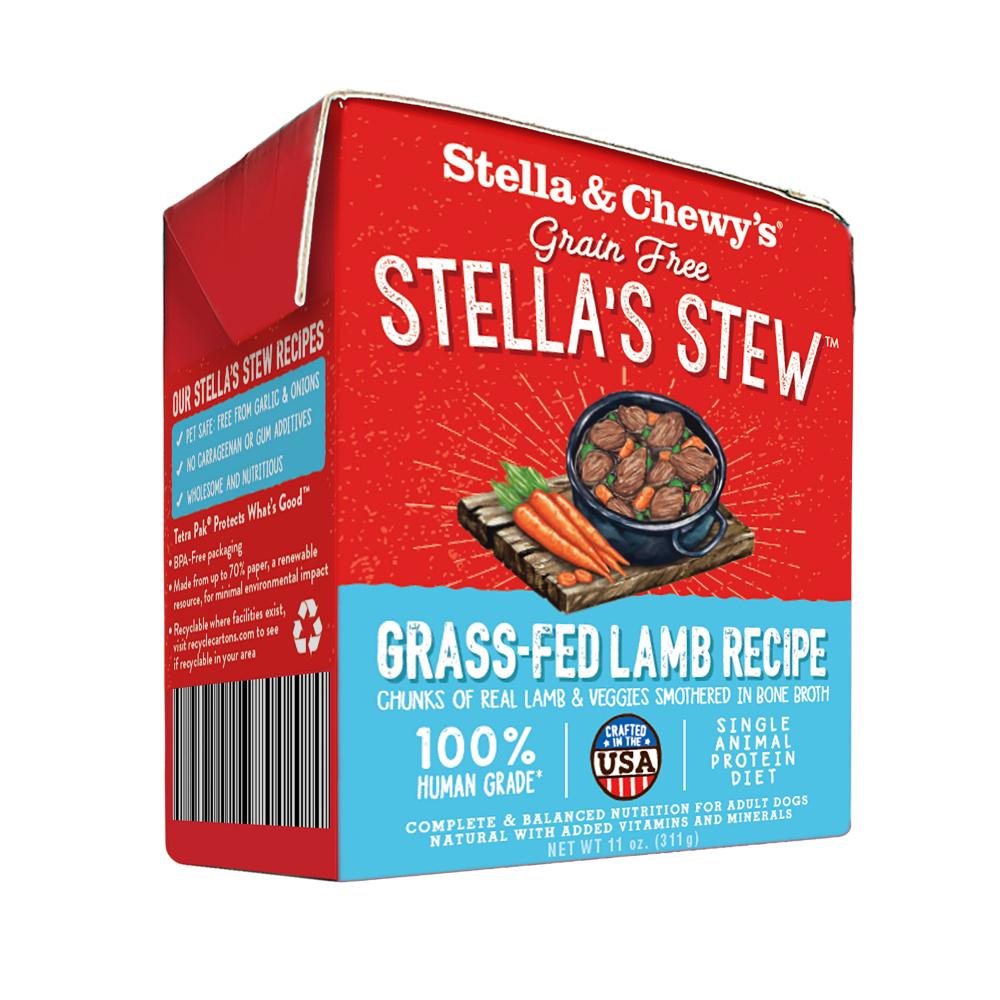 Stella & Chewy’s Stella’s Stew Grass Fed Lamb Recipe Food Topper for Dogs