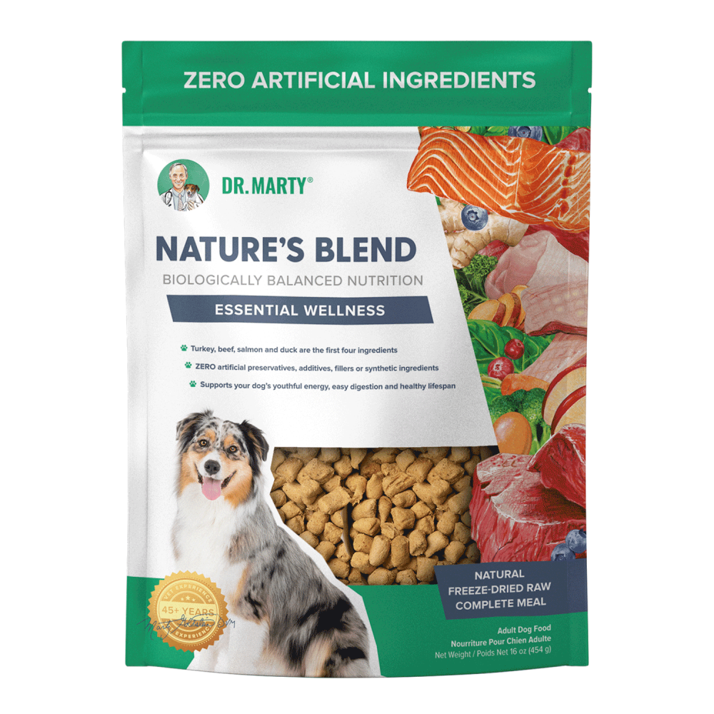 Dr. Marty Nature’s Blend Freeze Dried Raw Dog Food