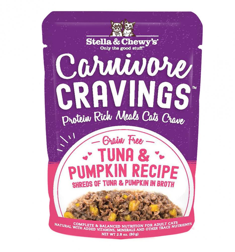 Stella & Chewy’s Carnivore Cravings Tuna & Pumpkin Recipe Wet Cat Food