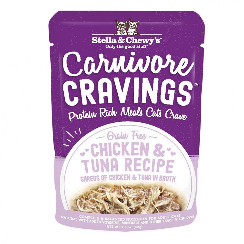 Stella & Chewy’s Carnivore Cravings Chicken & Tuna Recipe Wet Cat Food