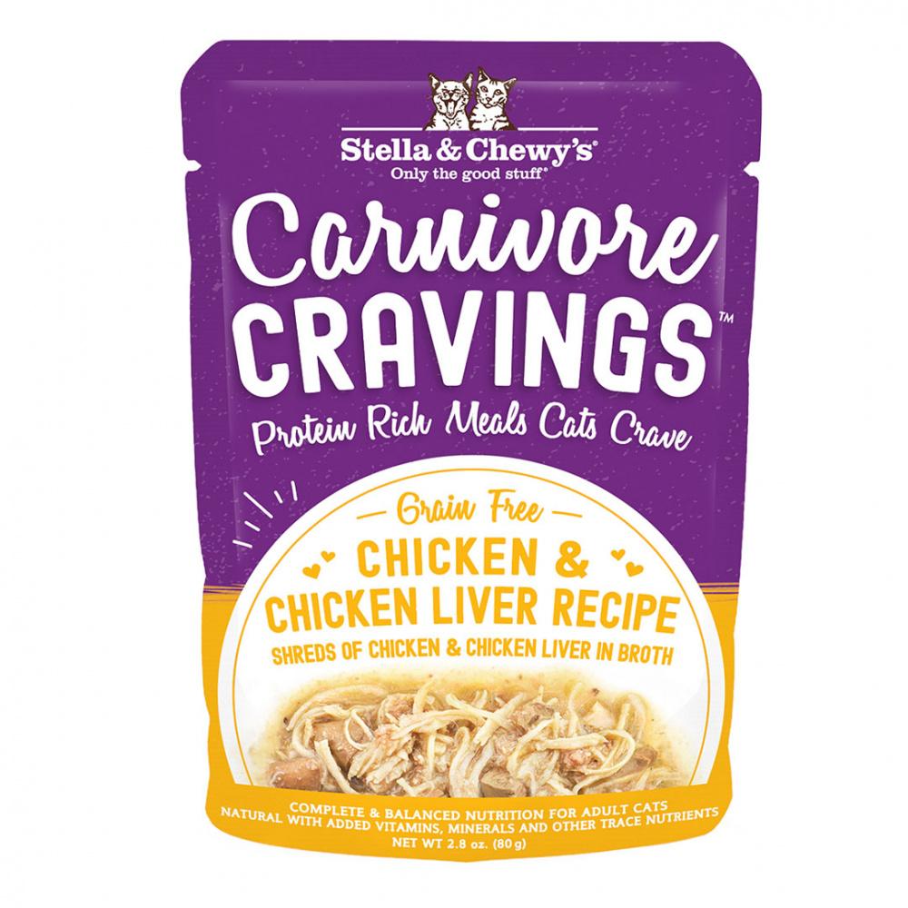 Stella & Chewy’s Carnivore Cravings Chicken & Chicken Liver Recipe Wet Cat Food