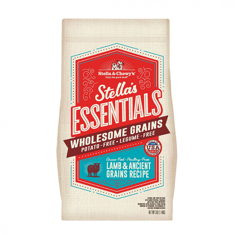 Stella & Chewy’s Stella’s Essentials Kibble Grass Fed Lamb with Wholesome Grains Recipe Dry Dog Food