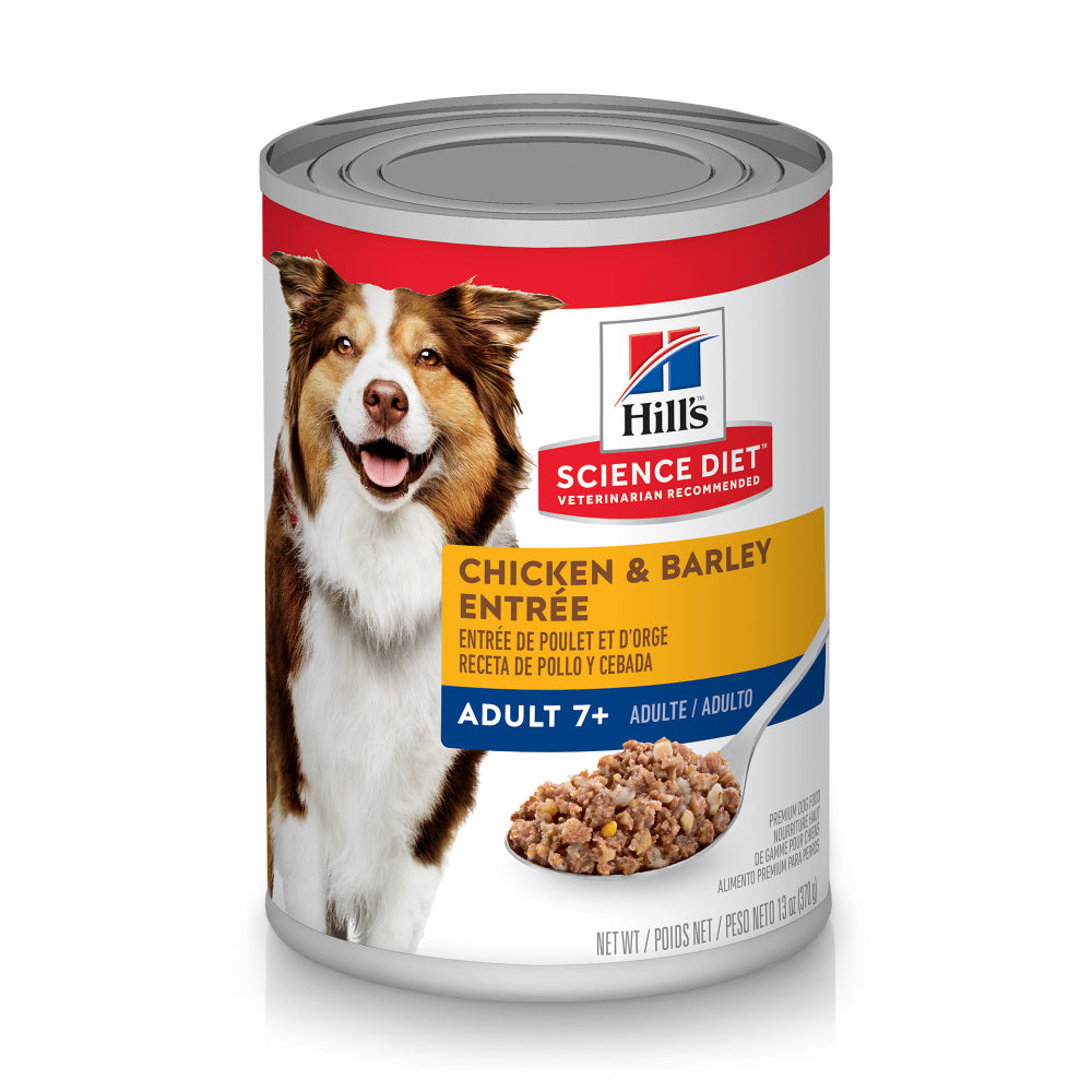 Hill’s Science Diet Senior 7+ Chicken & Barley Entree Canned Dog Food