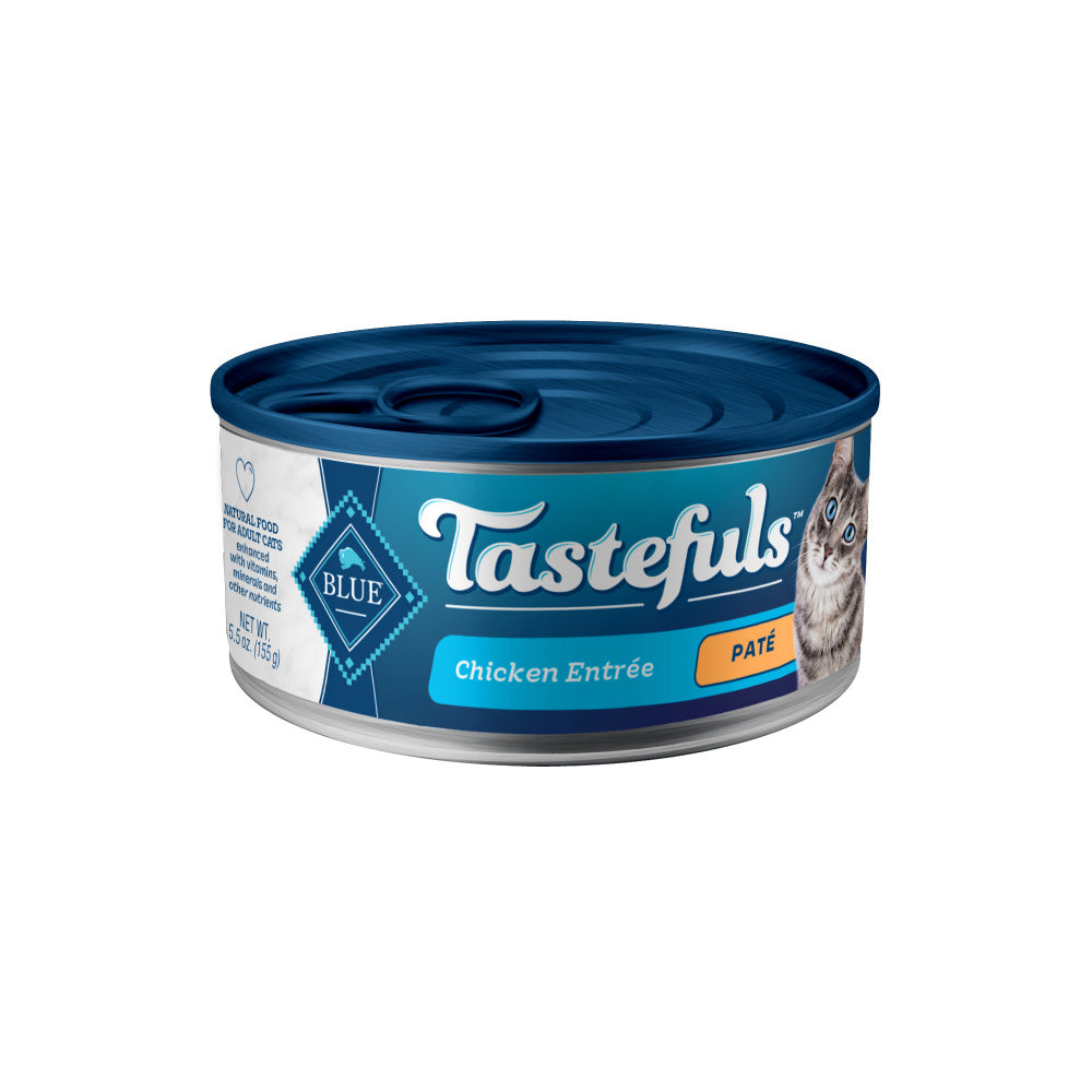 Blue Buffalo Tastefuls Natural Pate Chicken Entree Wet Cat Food