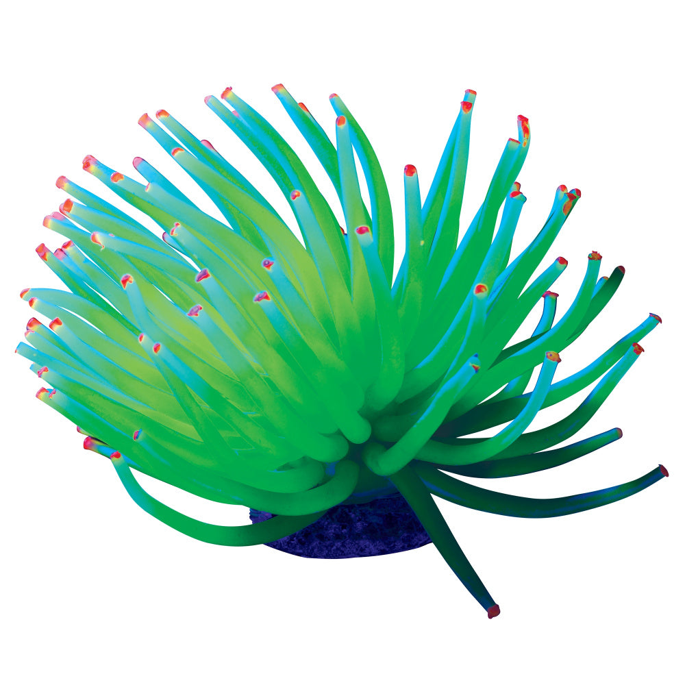 GloFish Ornament Yellow Anemone Tank Accessory