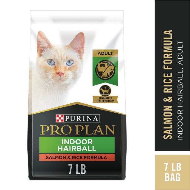 Purina Pro Plan Focus Indoor Care Salmon & Rice Formula Adult Dry Cat Food