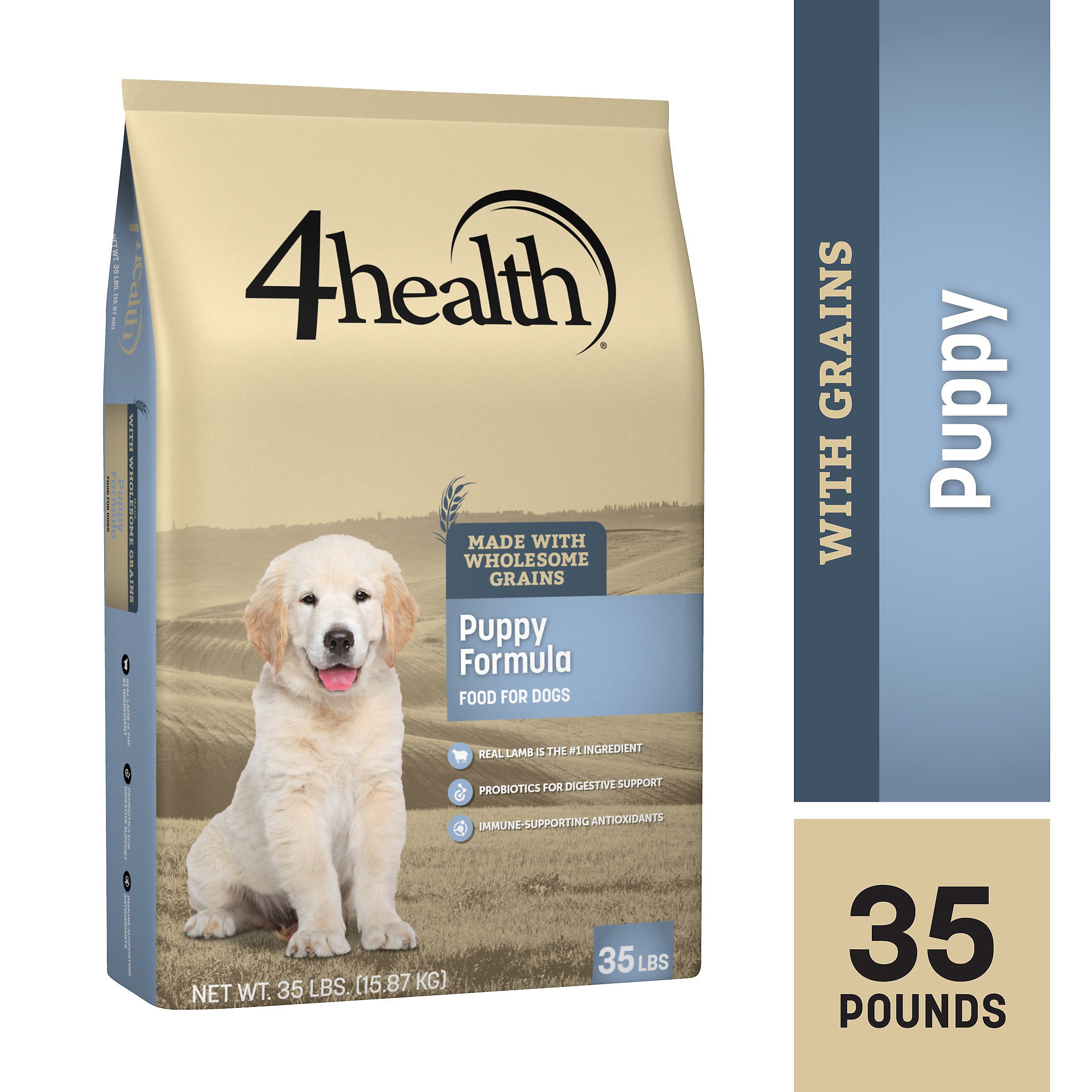 4health with Wholesome Grains Puppy Formula Dry Dog Food