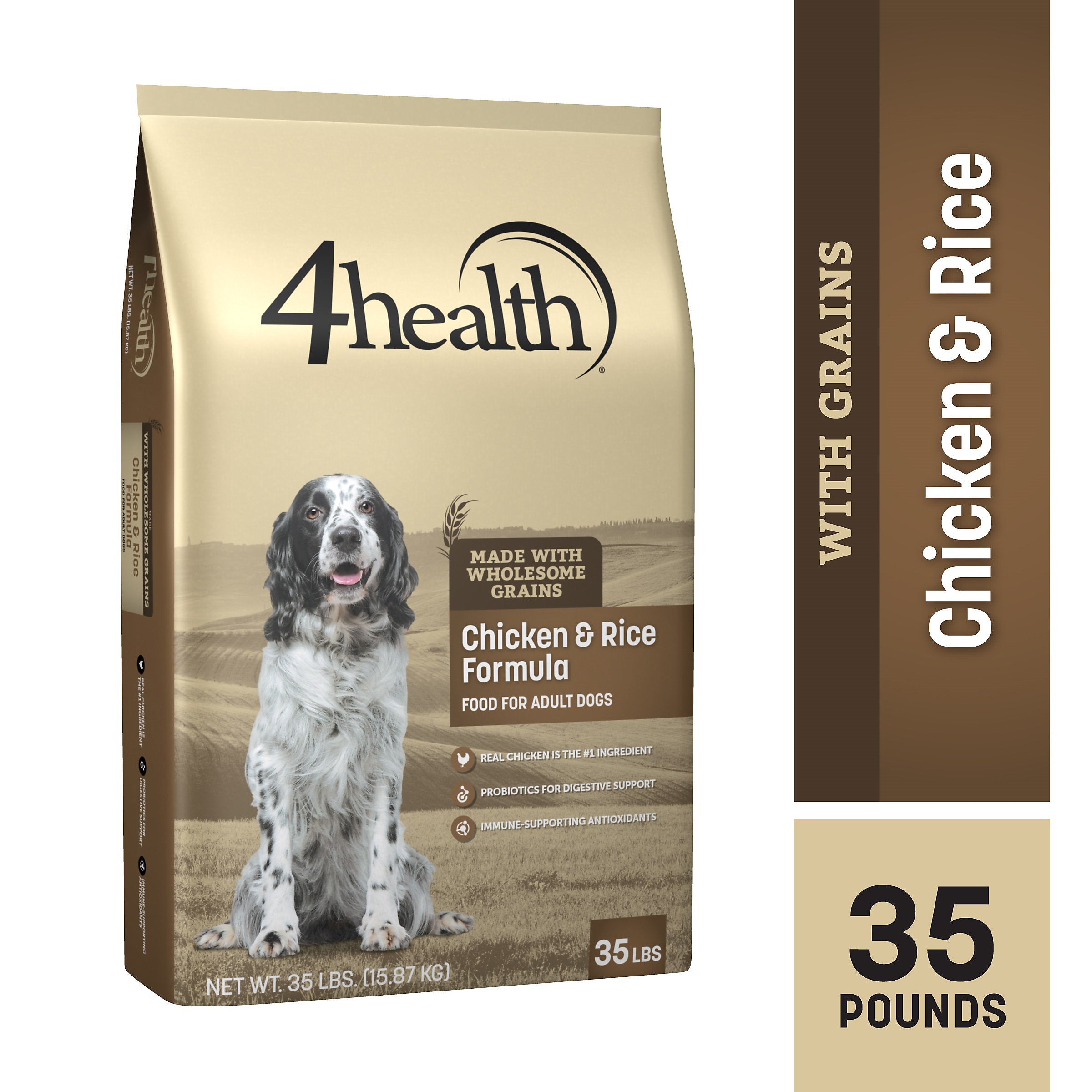 4health with Wholesome Grains Chicken & Rice Formula Adult Dry Dog Food