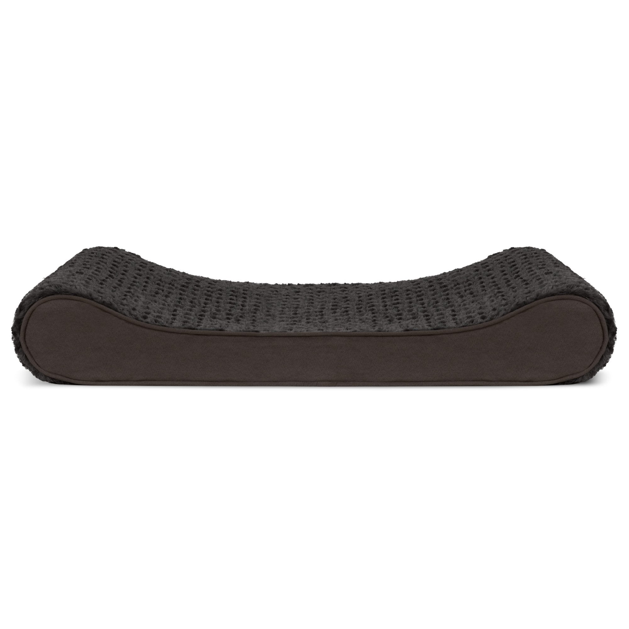 FurHaven Ultra Plush Luxe Lounger Orthopedic Dog Bed – Large, Chocolate