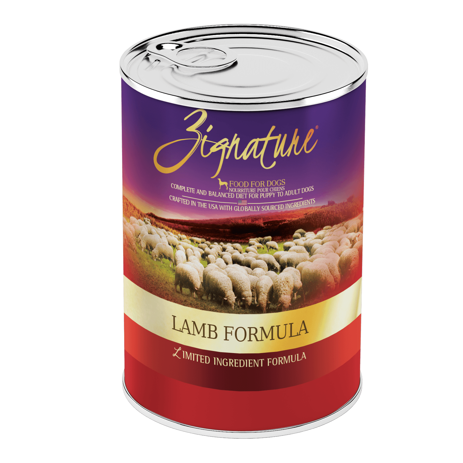 Zignature Lamb Formula For Dog Canned Food, 13oz