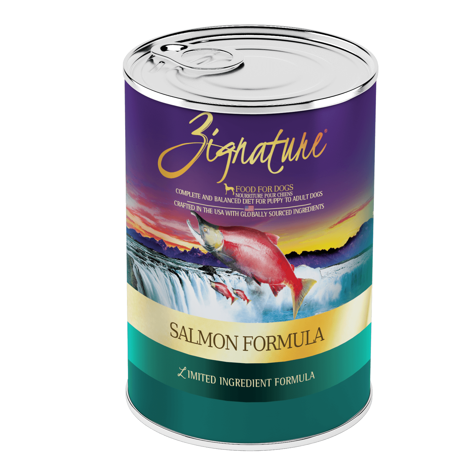 Zignature Salmon Formula For Dog Canned Food, 13oz