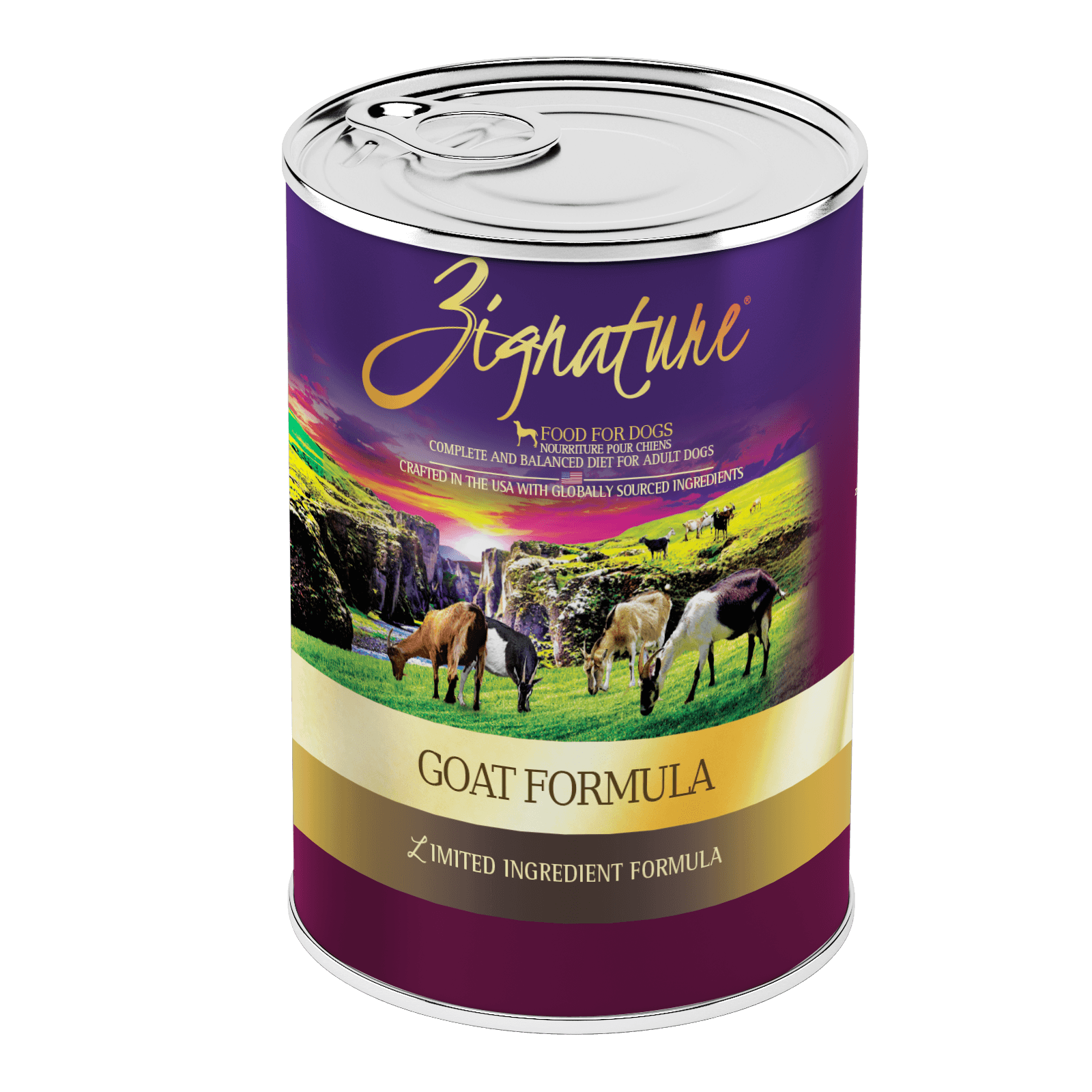 Zignature Goat Formula For Dog Canned Food, 13oz