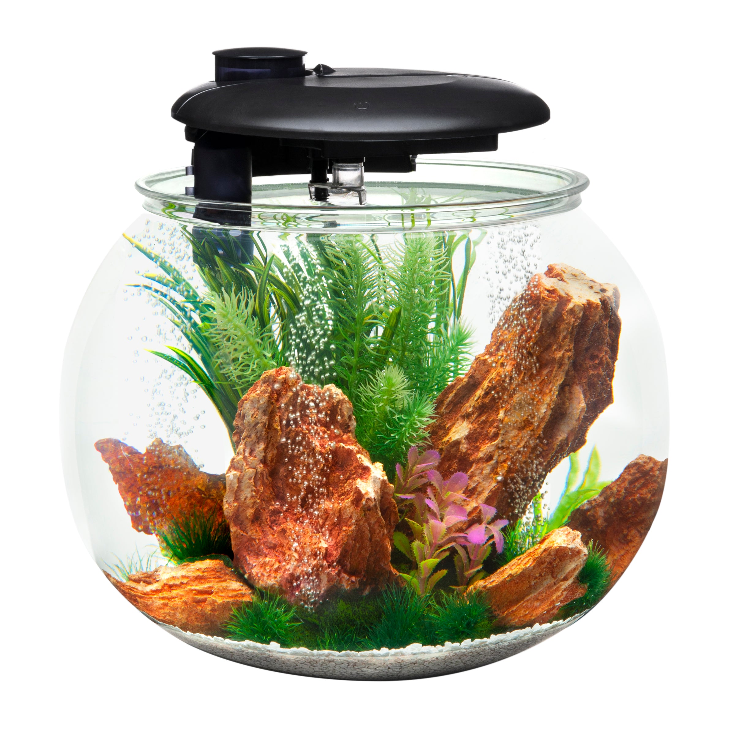 Penn-Plax AquaSphere 360 Polycarbonate Bowl-Shaped Aquarium 14 Gallon