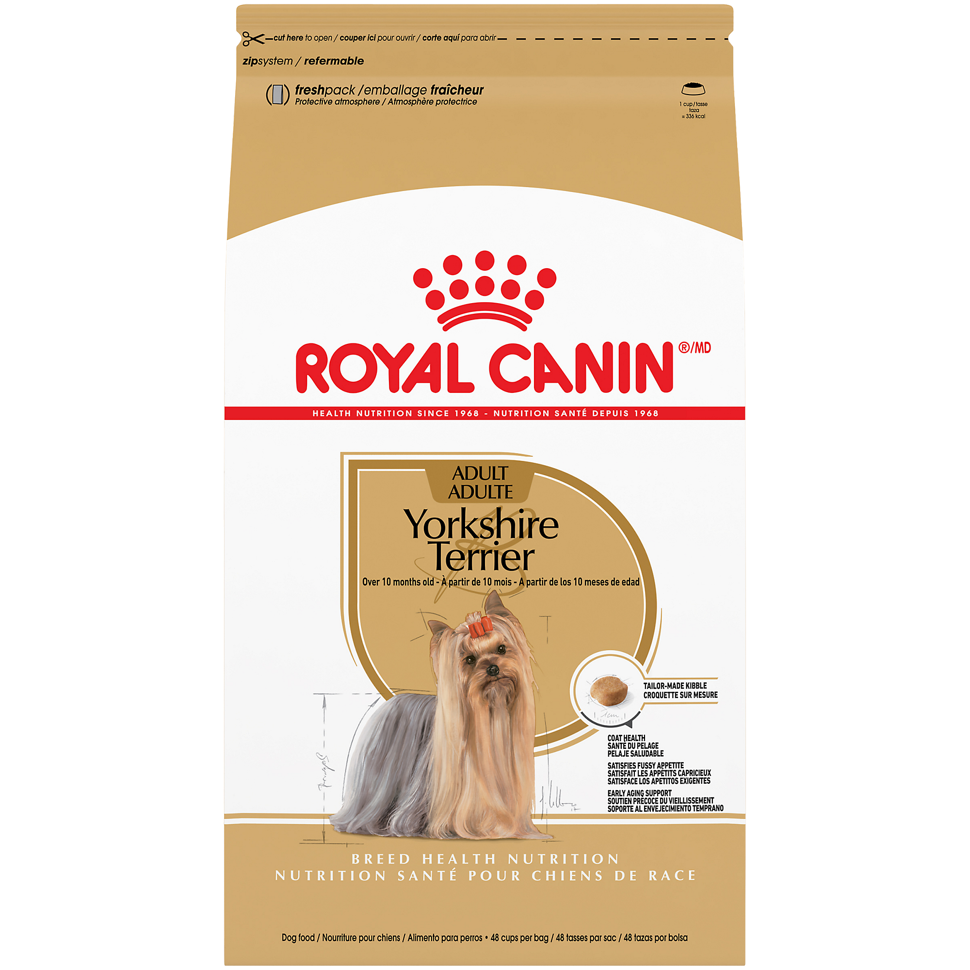 Royal Canin® Breed Health Nutrition® Yorkshire Terrier Adult Dry Dog Food, 2.5 lb