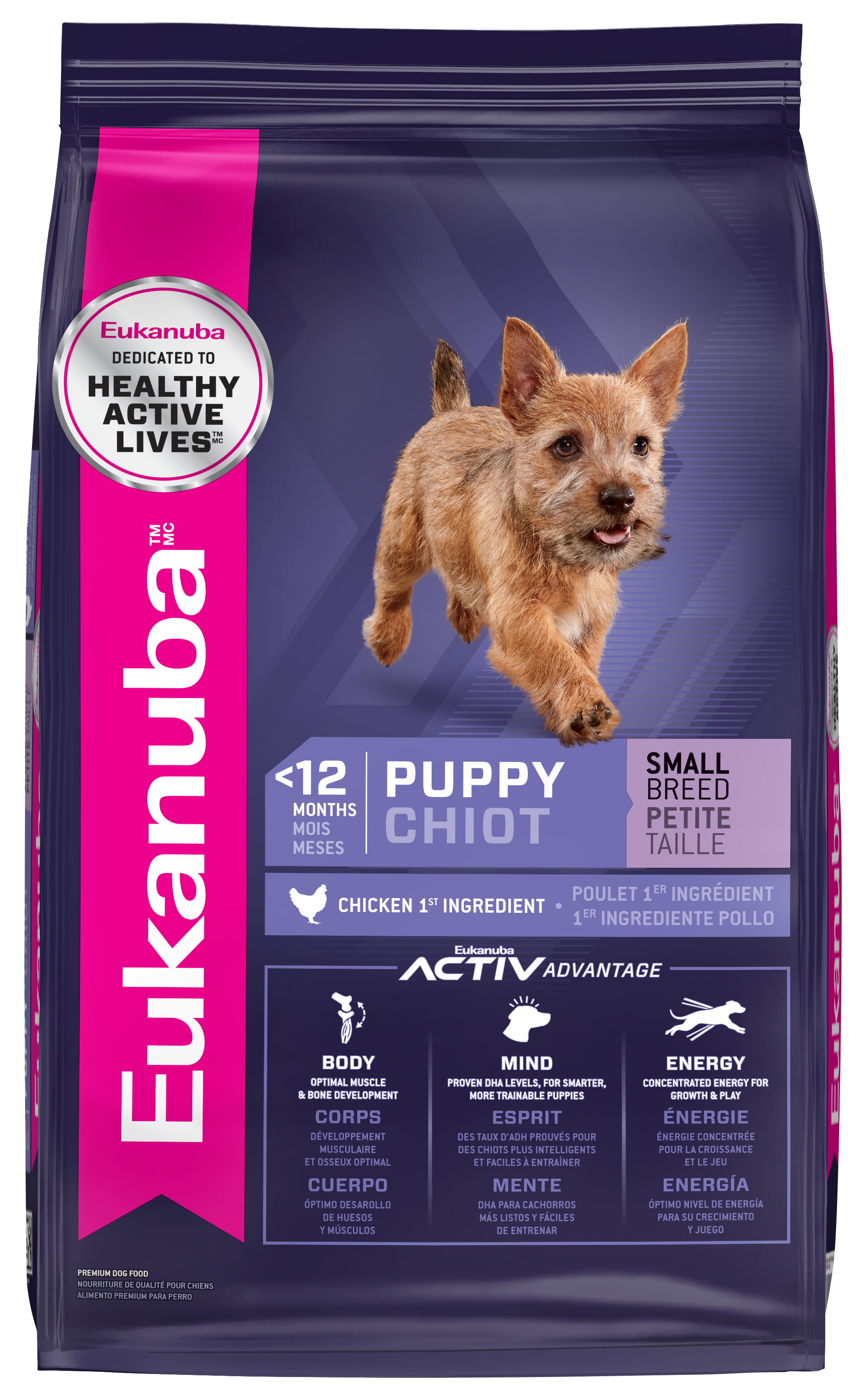 Eukanuba™ Puppy Small Breed Dry Dog Food, 4.5 lb